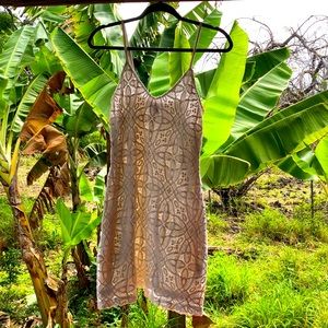 White, cotton dress. Size 6